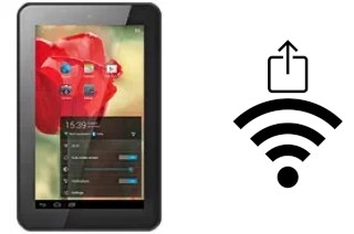 Como gerar um código QR com a senha Wifi em um alcatel One Touch Tab 7