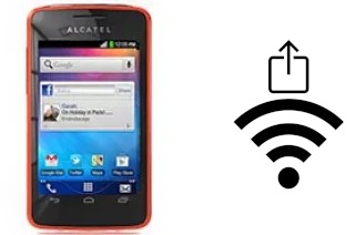 Como gerar um código QR com a senha Wifi em um alcatel One Touch T'Pop