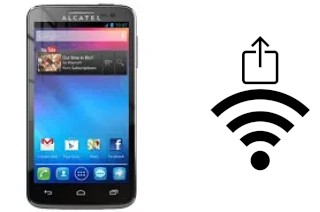 Como gerar um código QR com a senha Wifi em um alcatel One Touch X'Pop