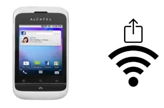 Como gerar um código QR com a senha Wifi em um alcatel OT-903