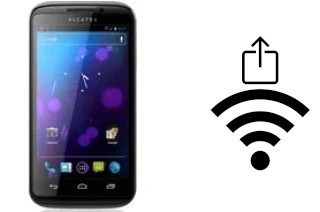 Como gerar um código QR com a senha Wifi em um alcatel OT-993