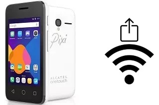 Como gerar um código QR com a senha Wifi em um alcatel Pixi 3 (3.5)