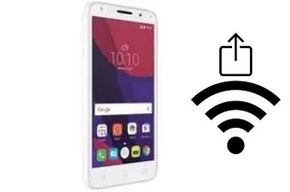 Como gerar um código QR com a senha Wifi em um Alcatel Pixi 4 (5) 4G