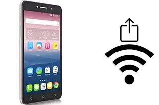 Como gerar um código QR com a senha Wifi em um alcatel Pixi 4 (6) 3G