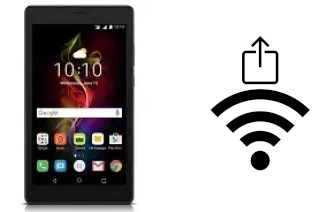 Como gerar um código QR com a senha Wifi em um Alcatel Pixi 4 (7) 4G