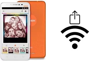 Como gerar um código QR com a senha Wifi em um alcatel Pixi 4 Plus Power