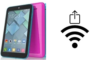 Como gerar um código QR com a senha Wifi em um alcatel Pixi 7