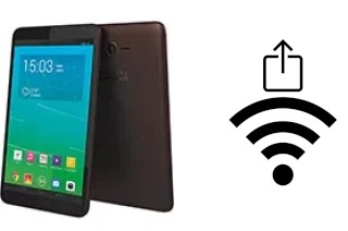 Como gerar um código QR com a senha Wifi em um alcatel Pixi 8