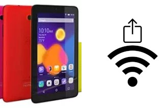 Como gerar um código QR com a senha Wifi em um alcatel Pixi 3 (7) LTE