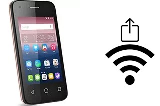 Como gerar um código QR com a senha Wifi em um alcatel Pixi 4 (3.5)