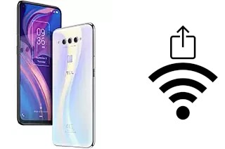 Como gerar um código QR com a senha Wifi em um alcatel TCL Plex