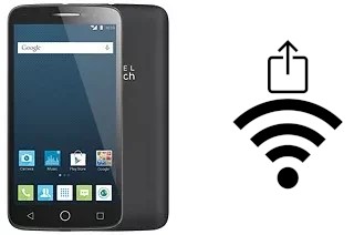 Como gerar um código QR com a senha Wifi em um alcatel Pop 2 (5) Premium