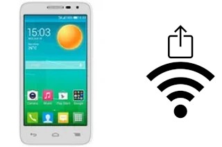 Como gerar um código QR com a senha Wifi em um alcatel Pop D5