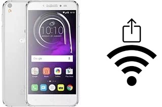 Como gerar um código QR com a senha Wifi em um alcatel Shine Lite