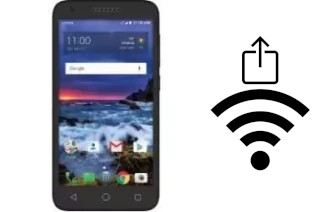 Como gerar um código QR com a senha Wifi em um Alcatel Verso