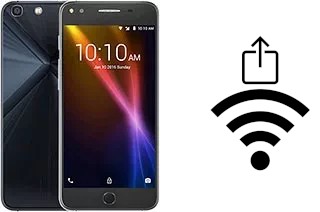 Como gerar um código QR com a senha Wifi em um alcatel X1