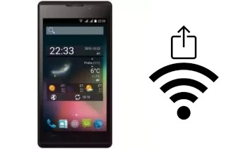 Como gerar um código QR com a senha Wifi em um Aligator S4515 Duo