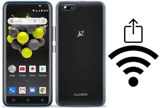 Como gerar um código QR com a senha Wifi em um Allview A10 Plus