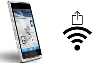 Como gerar um código QR com a senha Wifi em um Allview E2 Living