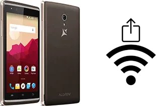 Como gerar um código QR com a senha Wifi em um Allview E3 Living