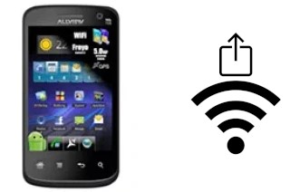 Como gerar um código QR com a senha Wifi em um Allview P1 AllDro