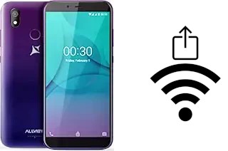 Como gerar um código QR com a senha Wifi em um Allview P10 Max