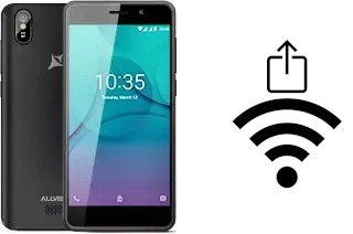 Como gerar um código QR com a senha Wifi em um Allview P10 Mini