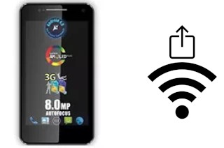 Como gerar um código QR com a senha Wifi em um Allview P4 AllDro