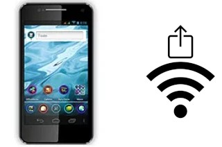 Como gerar um código QR com a senha Wifi em um Allview P4 Duo