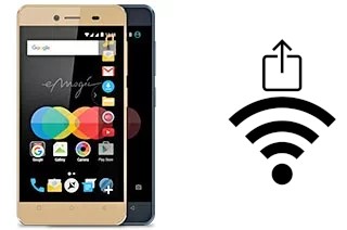 Como gerar um código QR com a senha Wifi em um Allview P5 eMagic