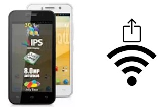 Como gerar um código QR com a senha Wifi em um Allview P5 Quad