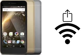 Como gerar um código QR com a senha Wifi em um Allview P6 Energy Mini