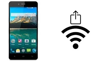 Como gerar um código QR com a senha Wifi em um Allview P6 Energy