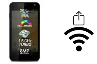 Como gerar um código QR com a senha Wifi em um Allview P6 Quad Plus