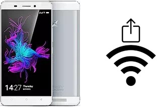 Como gerar um código QR com a senha Wifi em um Allview P8 Energy