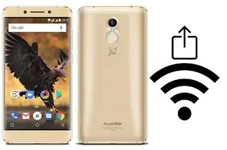 Como gerar um código QR com a senha Wifi em um Allview P8 Pro