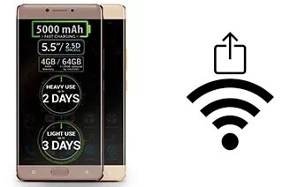 Como gerar um código QR com a senha Wifi em um Allview P9 Energy