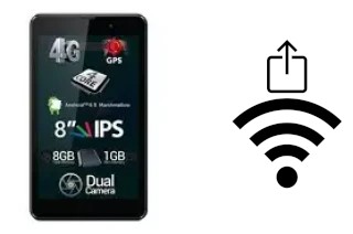 Como gerar um código QR com a senha Wifi em um Allview Viva H801LTE