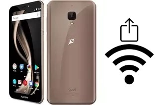 Como gerar um código QR com a senha Wifi em um Allview X4 Soul Infinity L