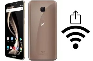 Como gerar um código QR com a senha Wifi em um Allview X4 Soul Infinity N