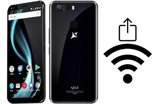 Como gerar um código QR com a senha Wifi em um Allview X4 Soul Infinity Plus