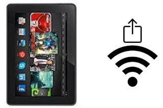 Como gerar um código QR com a senha Wifi em um Amazon Kindle Fire HDX 8.9