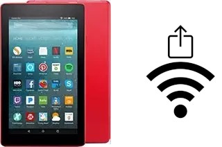 Como gerar um código QR com a senha Wifi em um Amazon Fire 7 (2017)