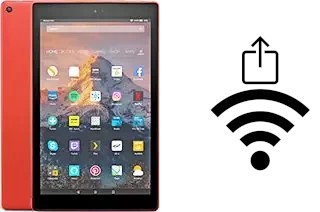 Como gerar um código QR com a senha Wifi em um Amazon Fire HD 10 (2017)