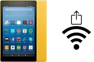 Como gerar um código QR com a senha Wifi em um Amazon Fire HD 8 (2017)