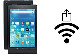 Como gerar um código QR com a senha Wifi em um Amazon Fire HD 8