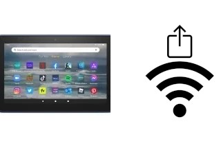 Como gerar um código QR com a senha Wifi em um Amazon Kindle Fire HD (2013)