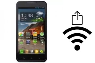 Como gerar um código QR com a senha Wifi em um AMOI Amoi N890