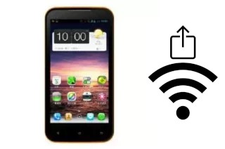 Como gerar um código QR com a senha Wifi em um AMOI N821