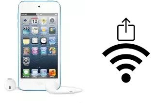 Como compartilhar a senha Wifi de um Apple iPod touch 5th generation sem digitá-la